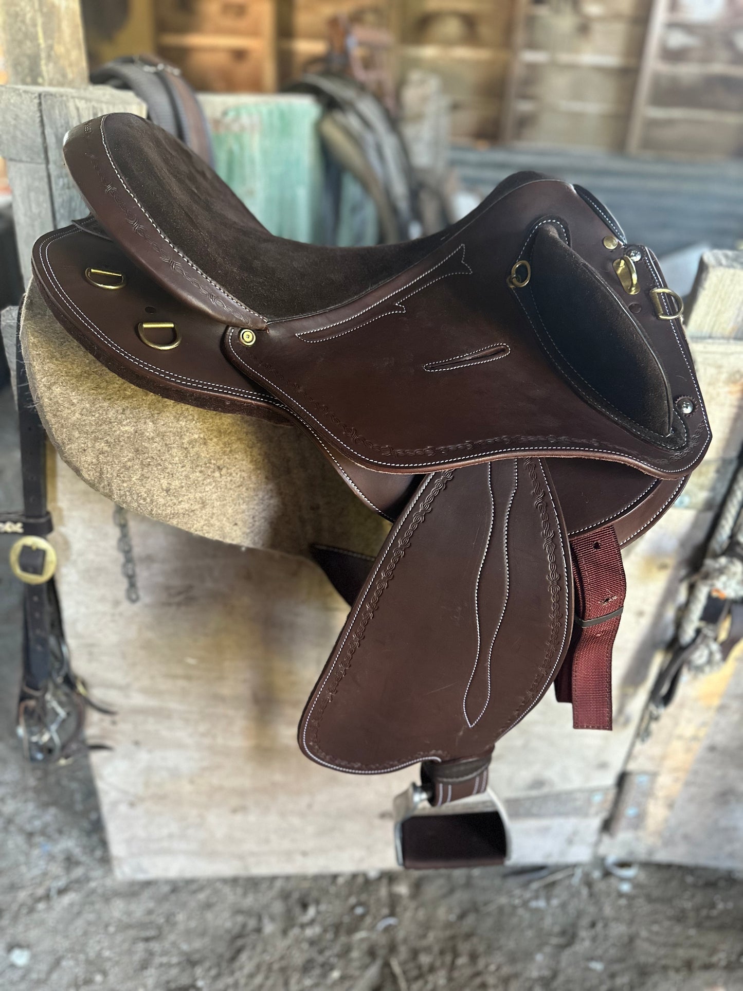 Half Breed Stock Saddle - “Trail” - *New*