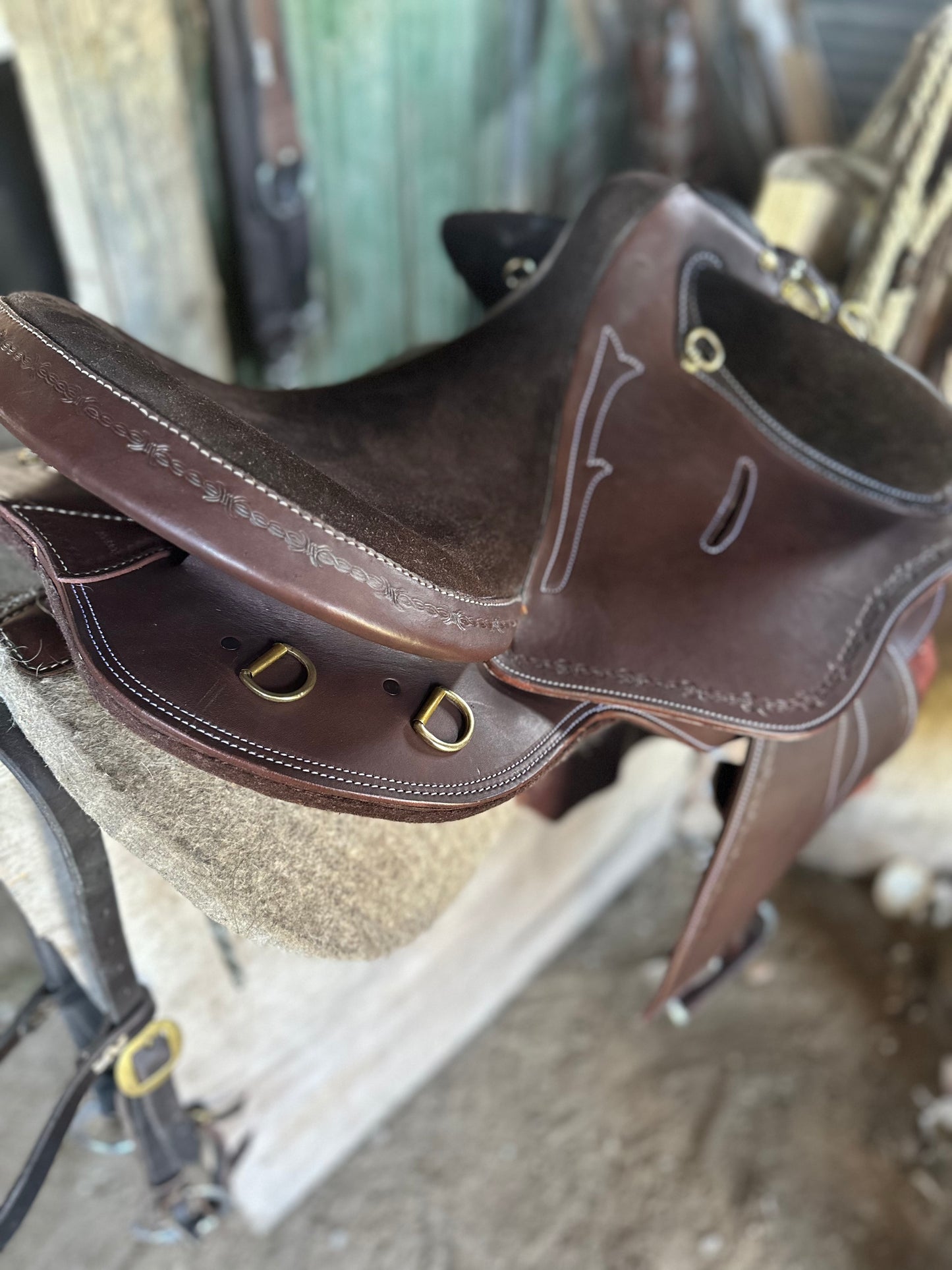 Half Breed Stock Saddle - “Trail” - *New*